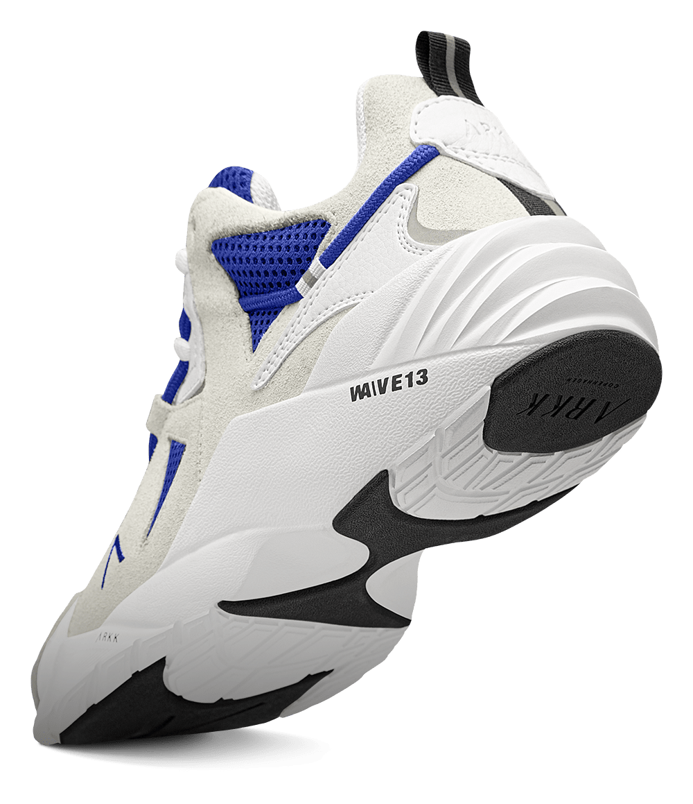 ARKK Collection Tuzon Suede W13 | White Dazzling Blue | Men Tuzon